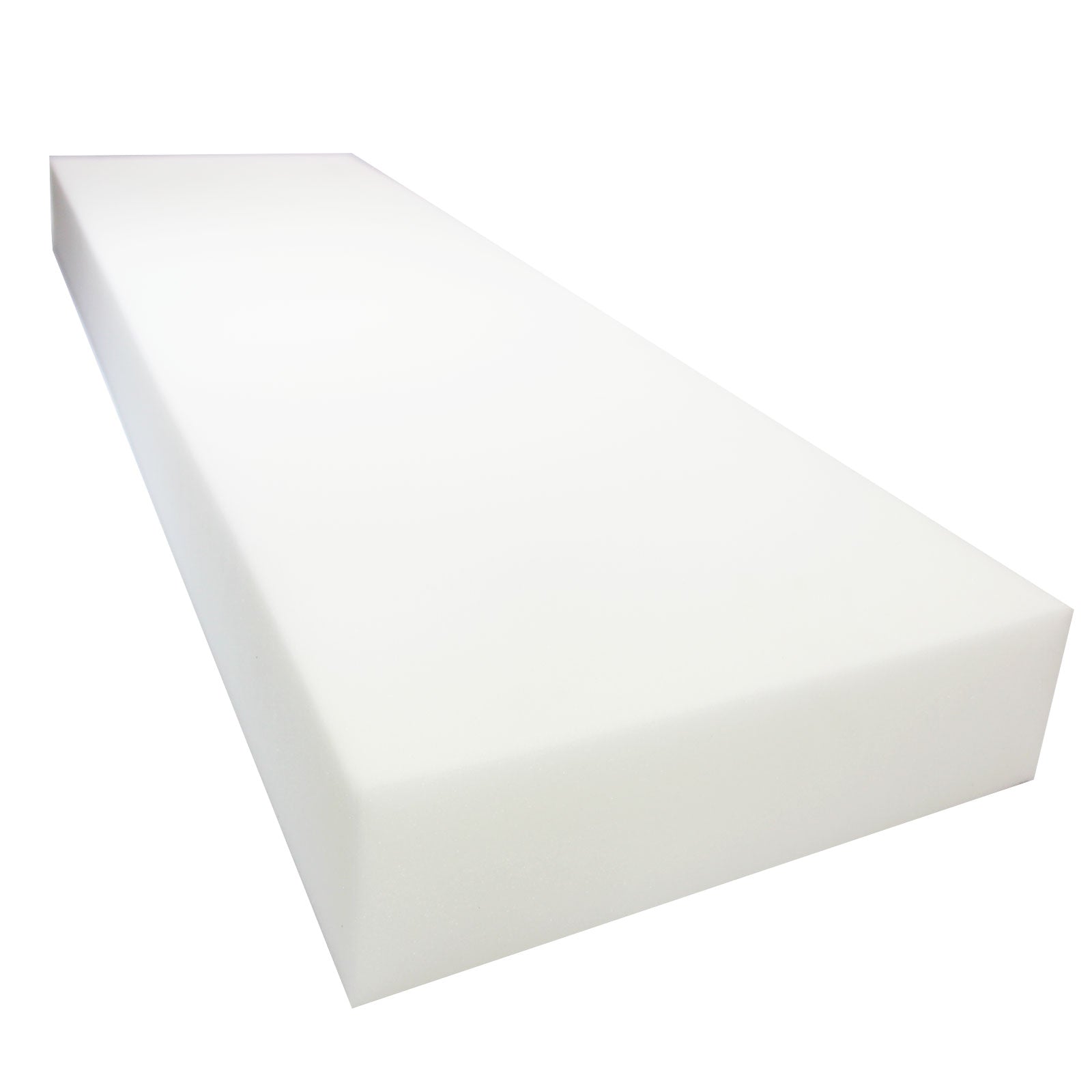  Frienda 2 Pcs Upholstery Foam 2 Inch Thick 24 Wide 72 Inches  Long Density Seat Replacement Cushion Foam Padding Upholstery Supplies  Upholstery Sheet for Dinning Chairs Home or Commercial Use, White 