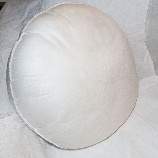 Mybecca Sham Stuffer Square Hypoallergenic Pillow Insert Polyester,16 " Round ,White
