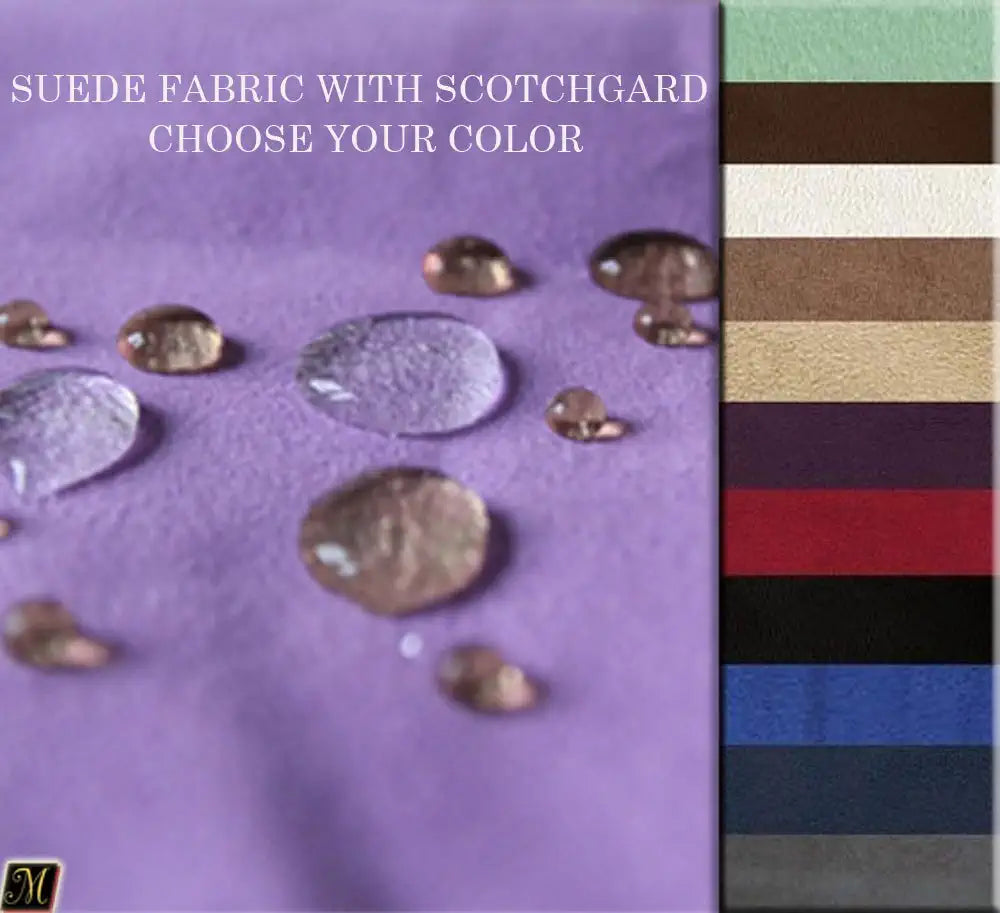 Aubergine Fuschia Suede Microsuede Fabric with SCOTCHGARDÖ Protector Upholstery Drapery Fabric (10 yards)