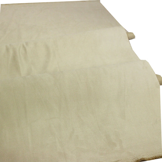 Ivory Suede Microsuede Fabric Upholstery Drapery Fabric