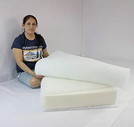 Mybecca 2 x 24x 24 Upholstery Foam Cushion High Density (Seat