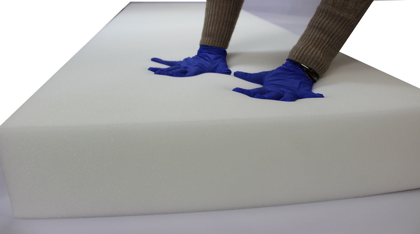 4" X 30" X 72" Upholstery Foam Cushion High Density (Seat Replacement, Upholstery Sheet, Foam Padding)