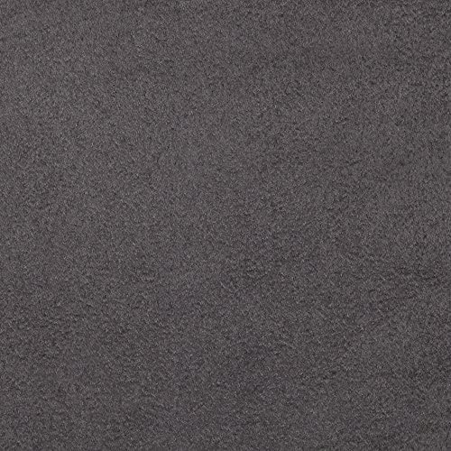 Charcoal Suede Microsuede Fabric with SCOTCHGARDÖ Protector Upholstery Drapery Fabric (1 yard)