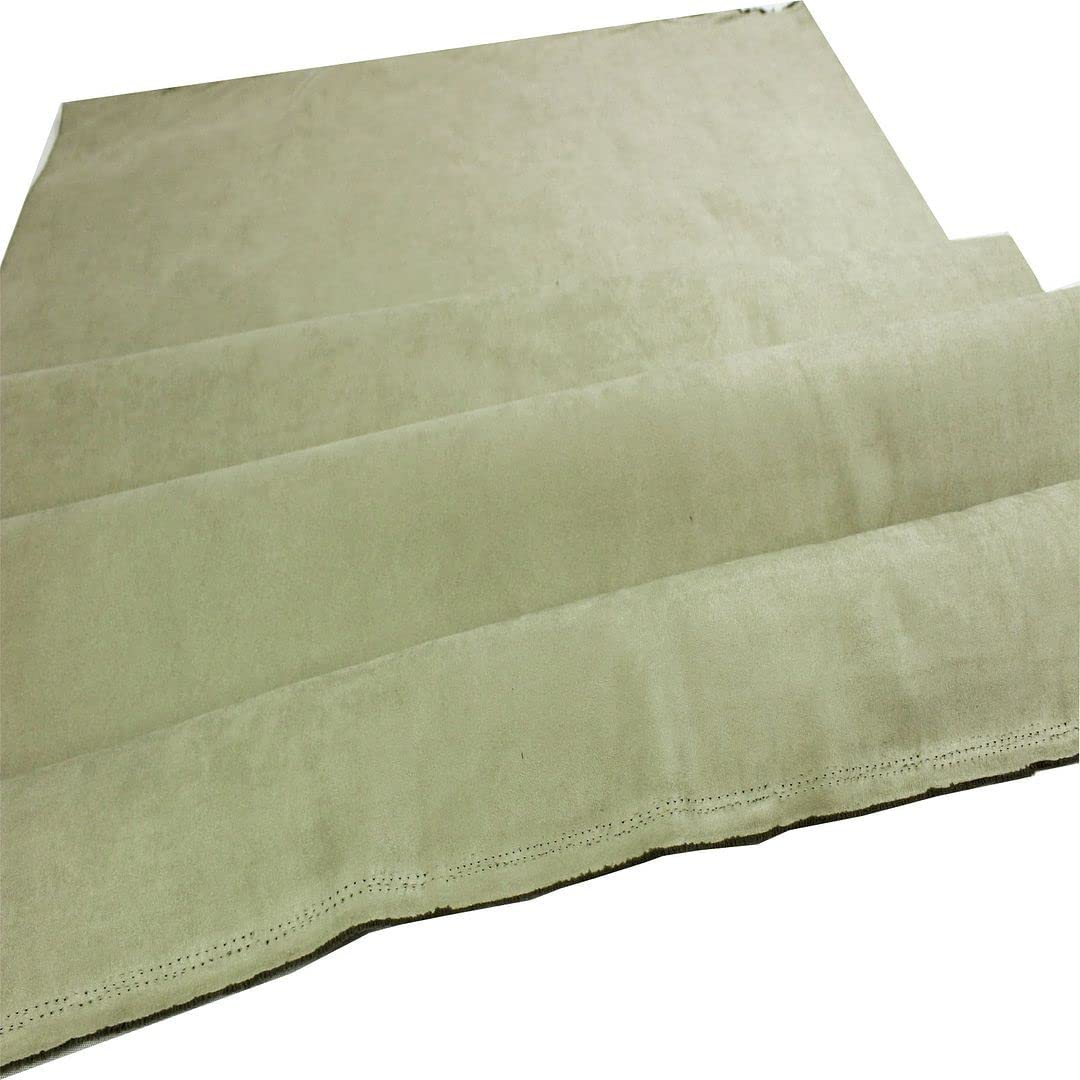 Lichen Green Suede Microsuede Fabric Upholstery Drapery Fabric (5 Yards)
