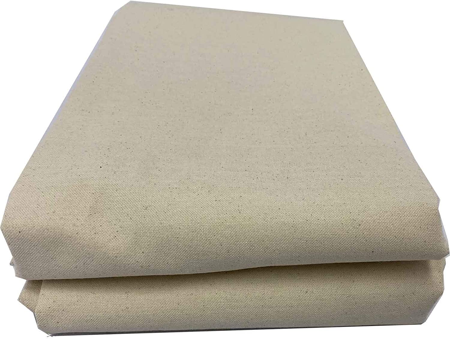 Chambray Faux Waxed Cotton Duck Canvas Fabric - Choose Half Yard or Yard