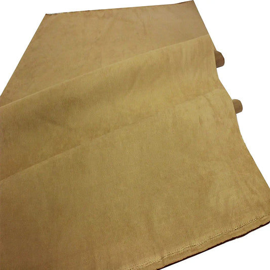 Camel Suede Microsuede Fabric Upholstery Drapery Fabric (5 yards)