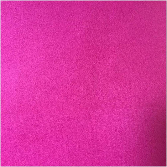 Fuschia Suede Microsuede Fabric with SCOTCHGARDÖ Protector Upholstery Drapery Fabric (5 yards)