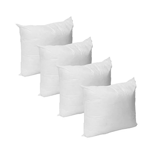 Mybecca 12 X 12 Sham Stuffer Square Pillow Insert Polyester, White